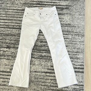 Banana Republic White Flare Jeans